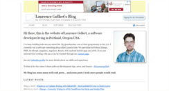 Desktop Screenshot of laurencegellert.com